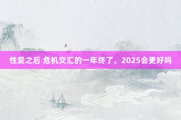 性爱之后 危机交汇的一年终了，2025会更好吗